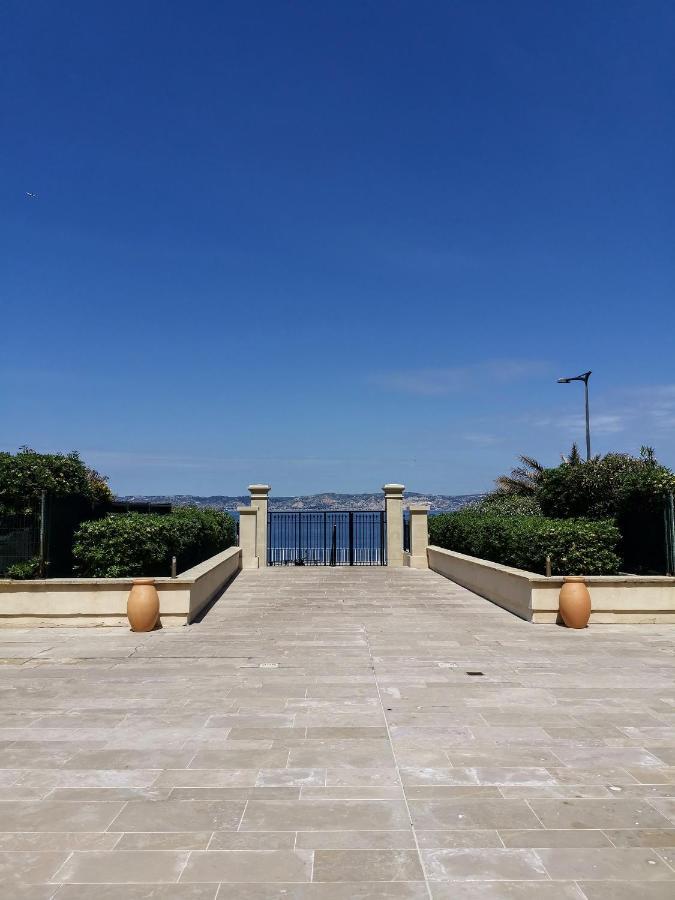 A 50 Metres De La Plage Et 10 Minutes Du Vieux Port 70M2 Sur La Corniche Vue Mer Marsilia Exterior foto