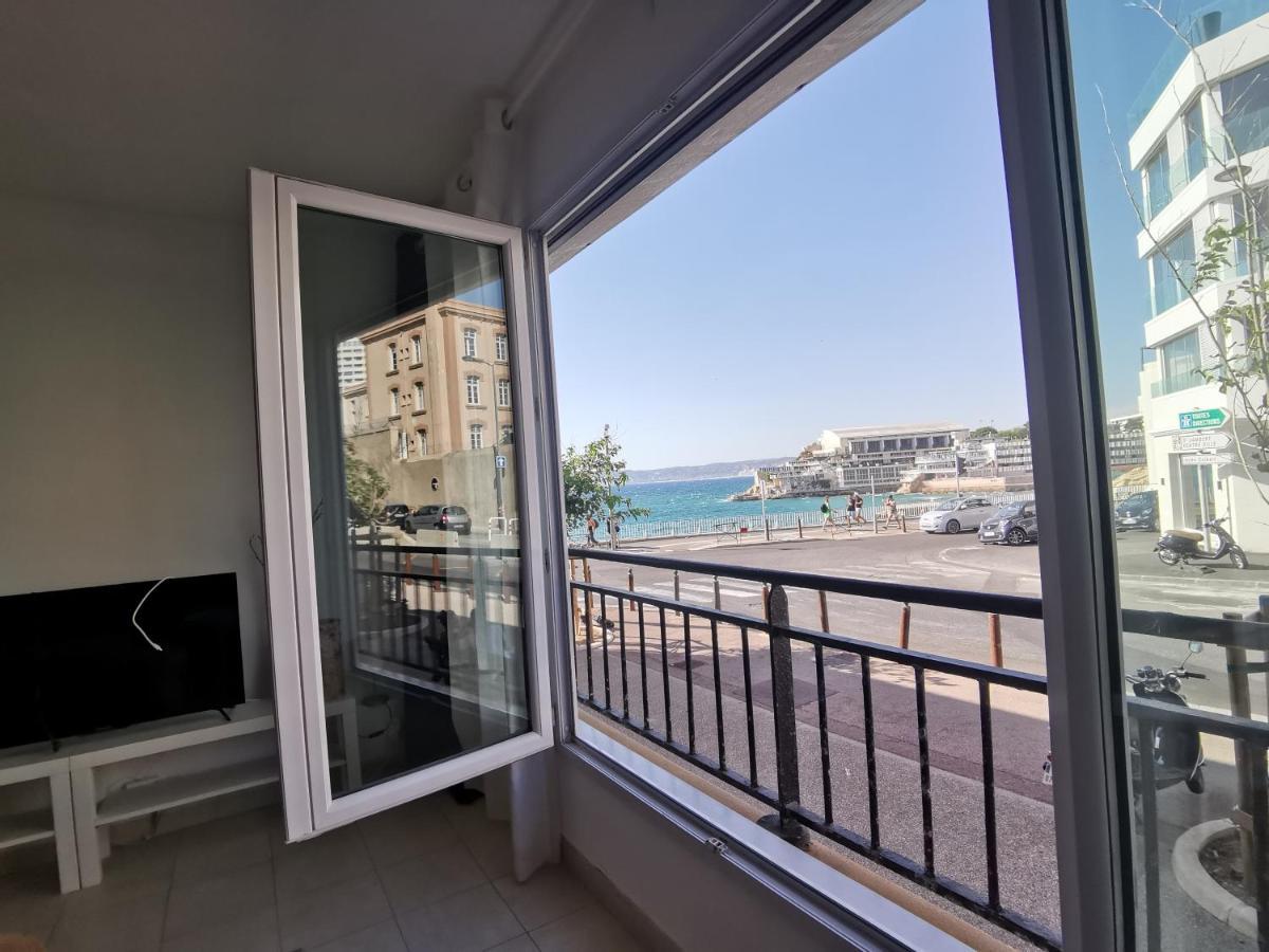 A 50 Metres De La Plage Et 10 Minutes Du Vieux Port 70M2 Sur La Corniche Vue Mer Marsilia Exterior foto